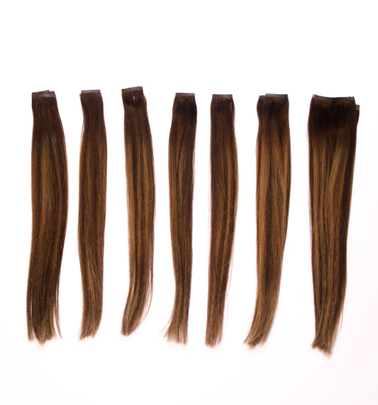 Brunette Glow - Luxe Clip-Ins